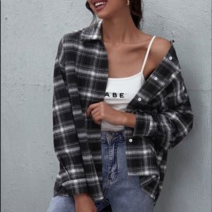 Plaid Boyfriend Fit Flannel